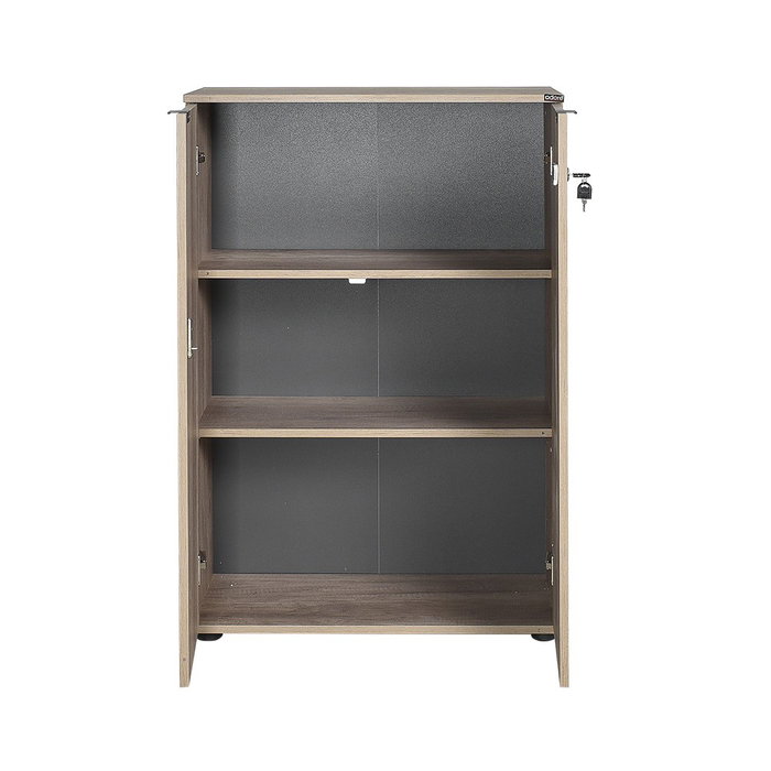 Hanah Home Estantería Rkt-332-Tt-1 en Nogal claro